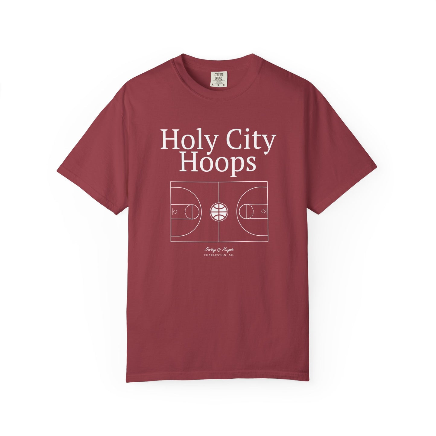 Holy City Hoops Basketball T-Shirt — Vintage Court Graphic Tee