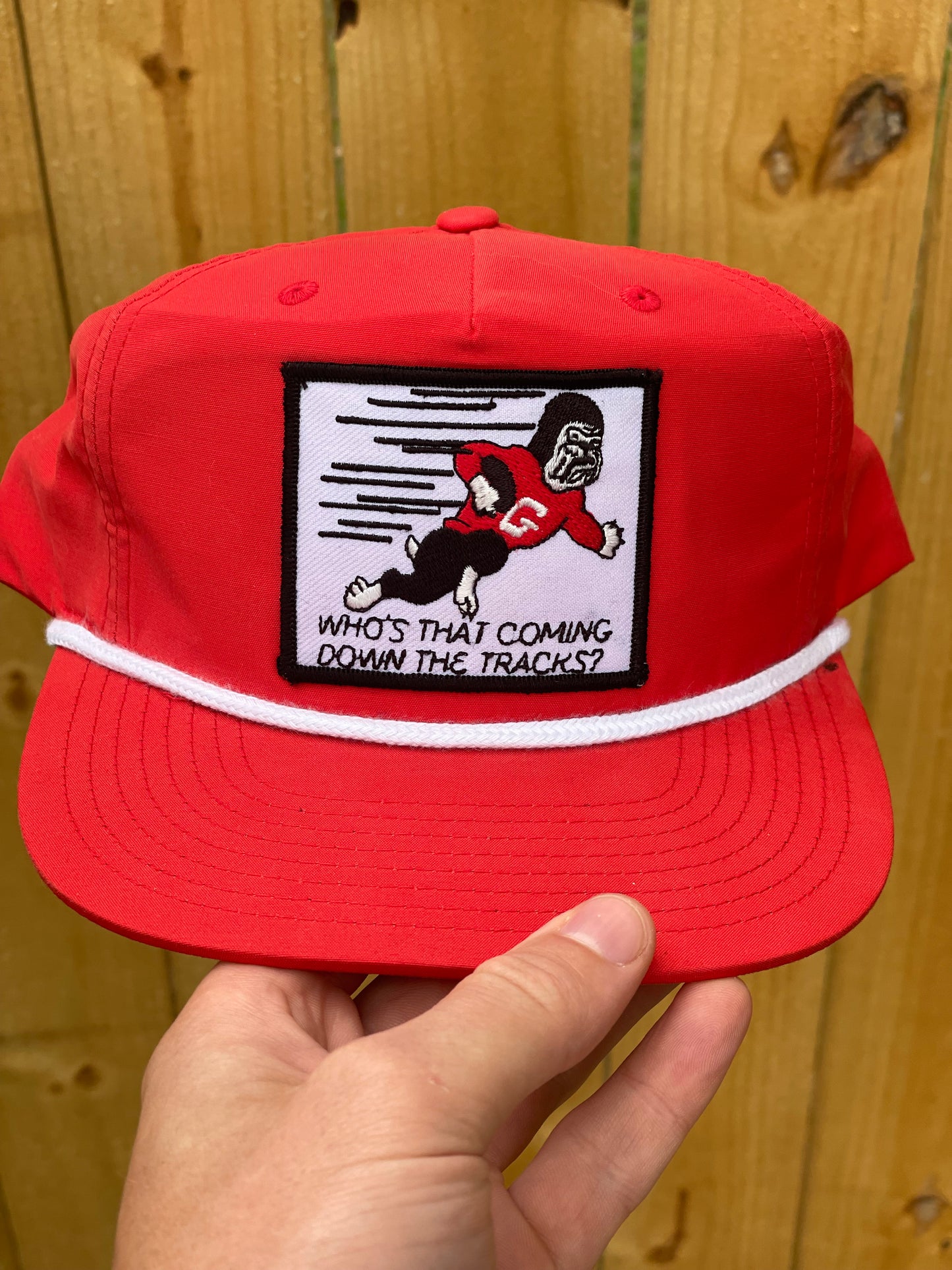 Mean Machine Rope Hat - Red