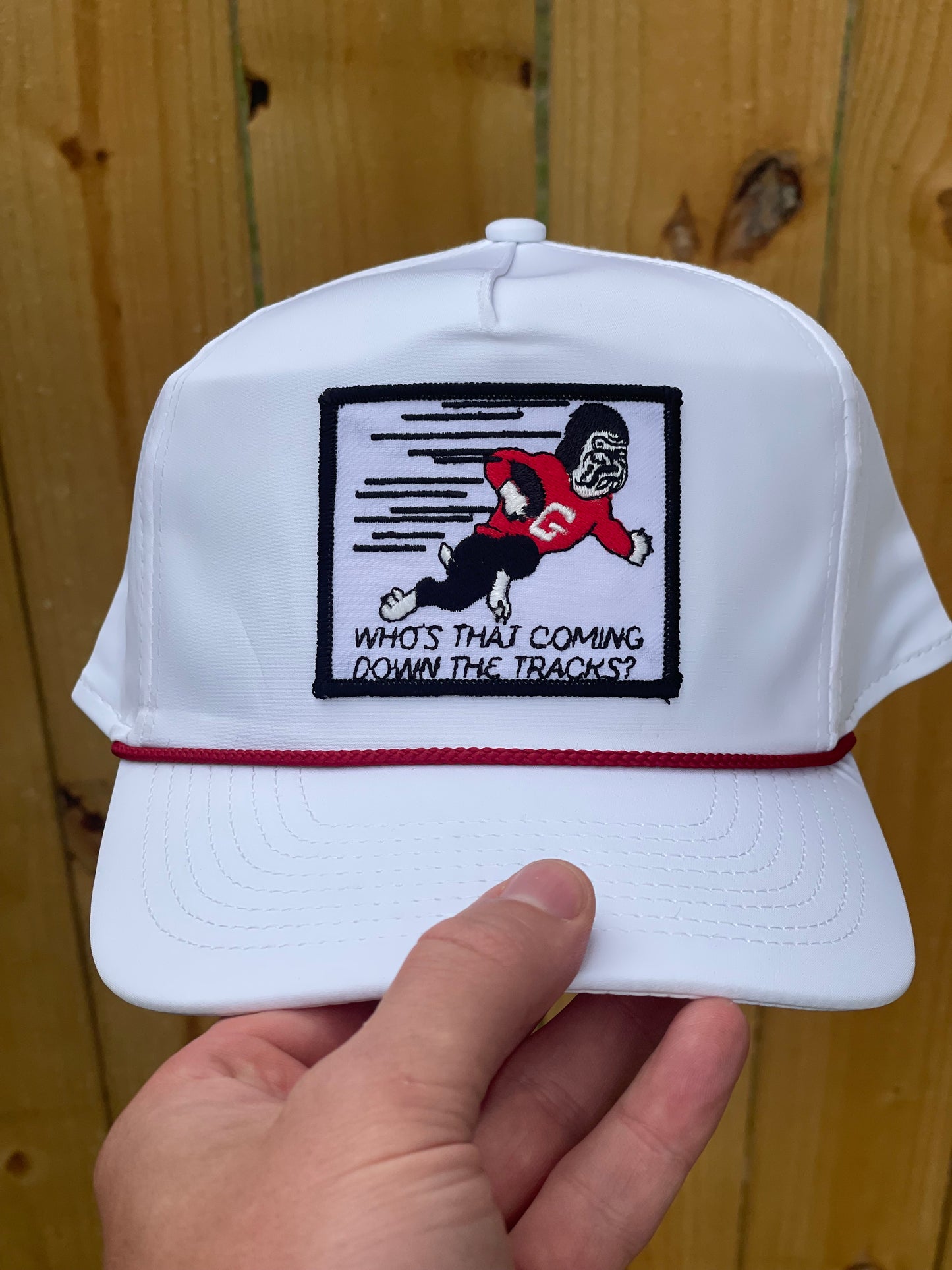 Mean Machine Performance Rope Hat - White